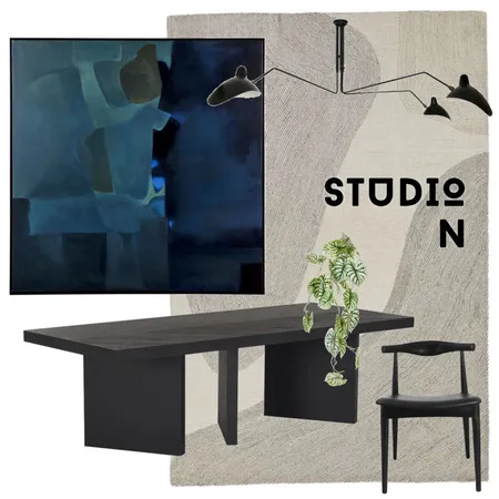 Fourteen Dining Furniture Interior Design Mood Board by Studio Newland on Style Sourcebook