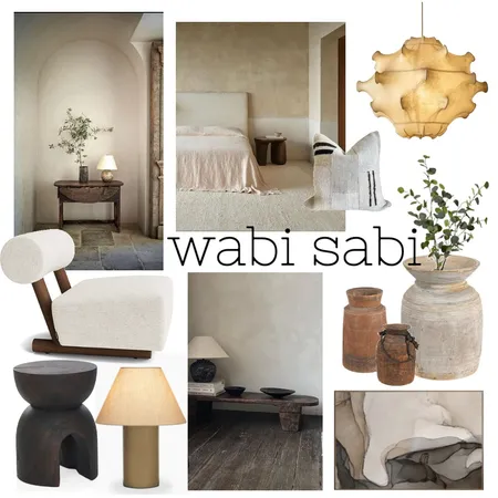 Wabi Sabi Interior Design Mood Board by Milly Jennings on Style Sourcebook
