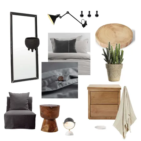 Sterland Bedroom Interior Design Mood Board by katy.emerie@gmail.com on Style Sourcebook