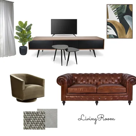 Bronwyn - final Living Room Interior Design Mood Board by Jennypark on Style Sourcebook