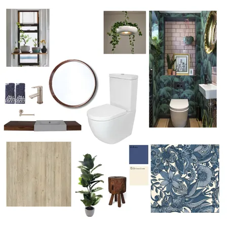 Tropical Blue Interior Design Mood Board by Hoahoa Design on Style Sourcebook