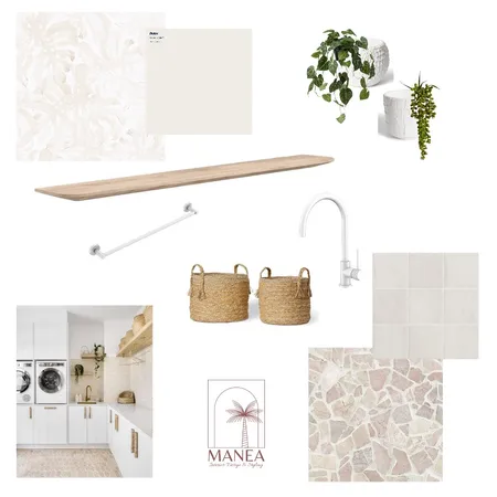 Laundry Concept Interior Design Mood Board by Manea Interiors on Style Sourcebook