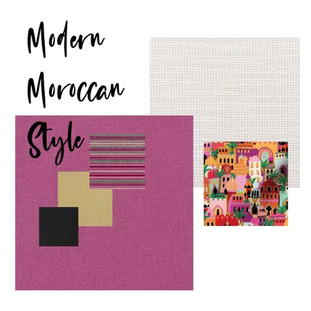 Modern Moroccan Style Interior Design Mood Board by manu' on Style Sourcebook