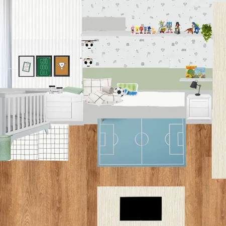 Quarto Infantil Laura II Interior Design Mood Board by Tamiris on Style Sourcebook