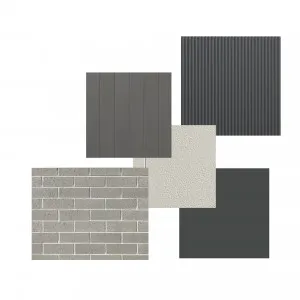 Exterior Facade Colour Selection Interior Design Mood Board by SBlock on Style Sourcebook