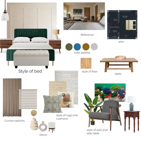 bedroom rework 1 Interior Design Mood Board by haze creation on Style Sourcebook