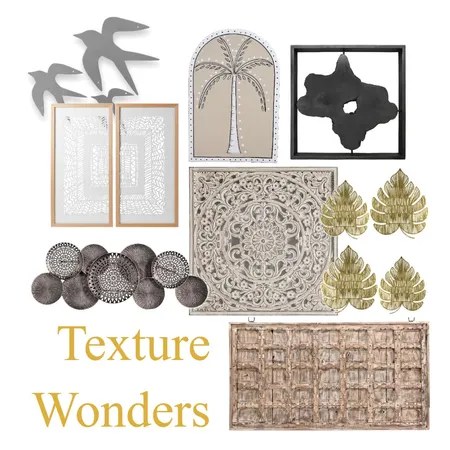 Textured Wonders Interior Design Mood Board by JPM+SAG Staging and Redesign on Style Sourcebook