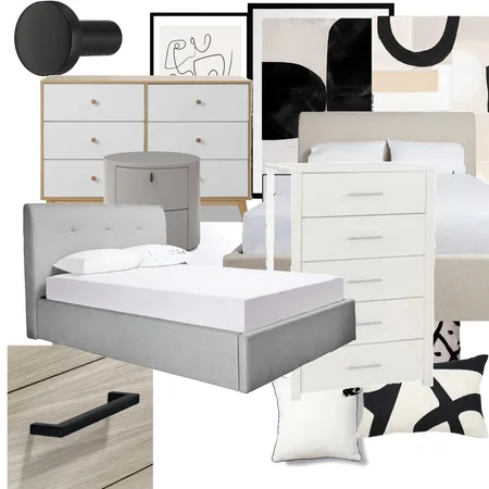 Dormitorio Sofia Interior Design Mood Board by arq.sofiarca@hotmail.com on Style Sourcebook