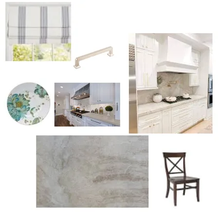 kitchen cream white and blue Interior Design Mood Board by ArtisticVybze7 on Style Sourcebook