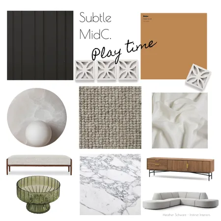 Subtle MidC Interior Design Mood Board by Instinct Interiors on Style Sourcebook