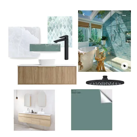 Hudson's Bathroom Interior Design Mood Board by Savvi Home Styling on Style Sourcebook