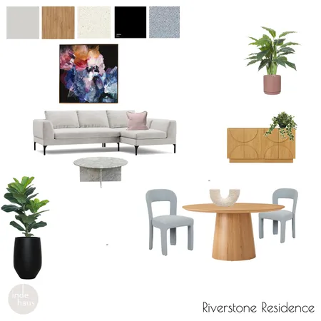 Riverstone Residence - Nightflower V Interior Design Mood Board by indi haus on Style Sourcebook