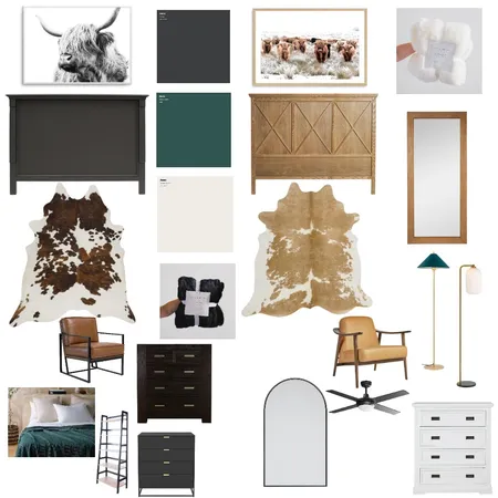 western bedroom Interior Design Mood Board by tessahmobley on Style Sourcebook