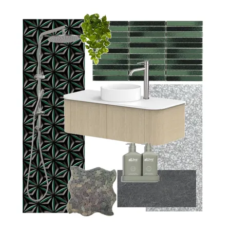 Studio Bathroom Interior Design Mood Board by jaimet on Style Sourcebook
