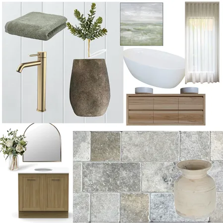 downstairs bathroom Interior Design Mood Board by Ellie358 on Style Sourcebook