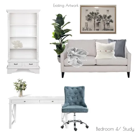 Study/ Bedroom 4 Interior Design Mood Board by erinleighdesigns@hotmail.com on Style Sourcebook