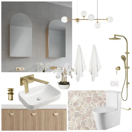 Gold finishes Interior Design Mood Board by Oliveri on Style Sourcebook