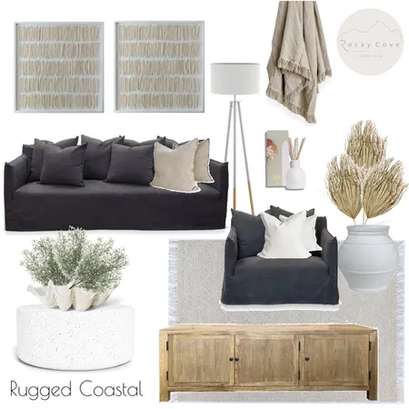 Rugged Coastal Interior Design Mood Board by Rockycove Interiors on Style Sourcebook
