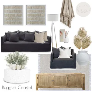 Rugged Coastal Interior Design Mood Board by Rockycove Interiors on Style Sourcebook