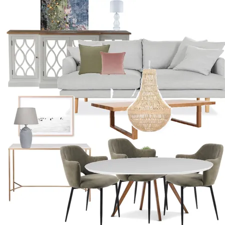 Living Dining Interior Design Mood Board by PopiDim on Style Sourcebook