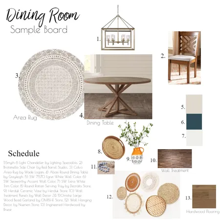 Dining Room Interior Design Mood Board by jallen on Style Sourcebook