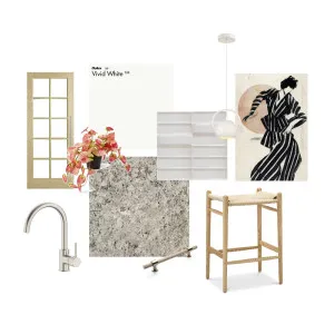Monochrome Kitchen Moodbard Interior Design Mood Board by Keane and Co Interiors on Style Sourcebook