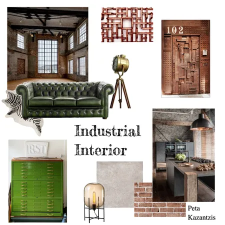 Industrial Interior Interior Design Mood Board by PetaMaree on Style Sourcebook