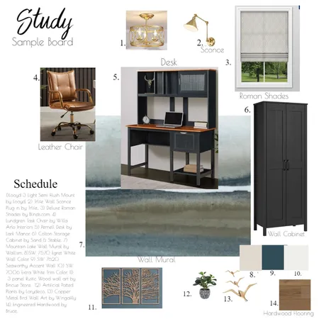 Study Interior Design Mood Board by jallen on Style Sourcebook