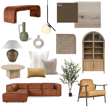 Modern Organic Mood Board Interior Design Mood Board by rubytafoya on Style Sourcebook