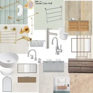 upstairs bathroom mood Interior Design Mood Board by Eva Marie on Style Sourcebook