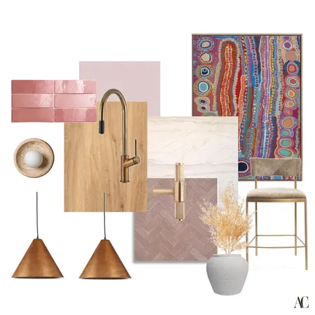 Think Pink Interior Design Mood Board by AinaCurated on Style Sourcebook