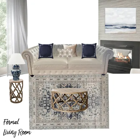 Formal Living - Kogarah Bay Interior Design Mood Board by Style My Home - Hamptons Inspired Interiors on Style Sourcebook