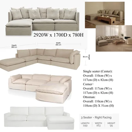 Val sofa Interior Design Mood Board by Oleander & Finch Interiors on Style Sourcebook