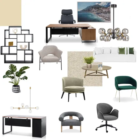 Paparounis office Interior Design Mood Board by Nancygk on Style Sourcebook