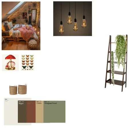 Teen Girl Botanical Boho Interior Design Mood Board by Bluebirdinteriordesigns on Style Sourcebook