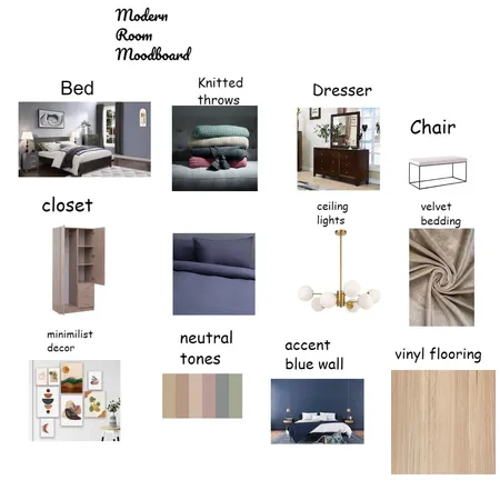 modern room Interior Design Mood Board by Masooma Ali on Style Sourcebook