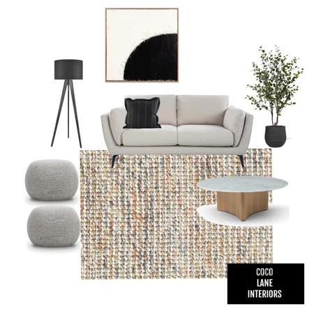 SMALL LOWER LOUNGE - HILARYS Interior Design Mood Board by CocoLane Interiors on Style Sourcebook