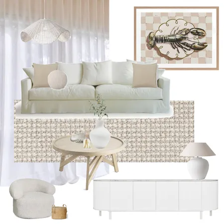 Blush Living Interior Design Mood Board by Vienna Rose Interiors on Style Sourcebook