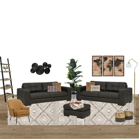 Spooky-Inspired Living Space Interior Design Mood Board by ashleyfortmcmurray on Style Sourcebook