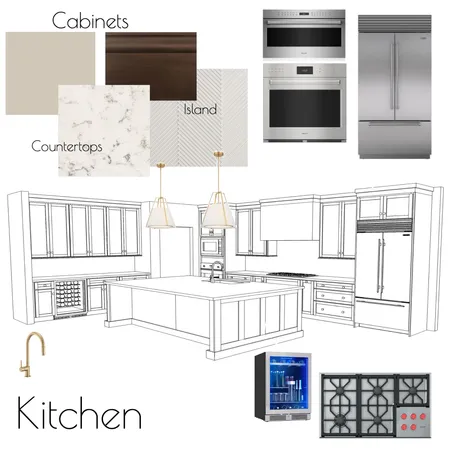 Boxwood Kitchen Interior Design Mood Board by un·ti·tled designs on Style Sourcebook