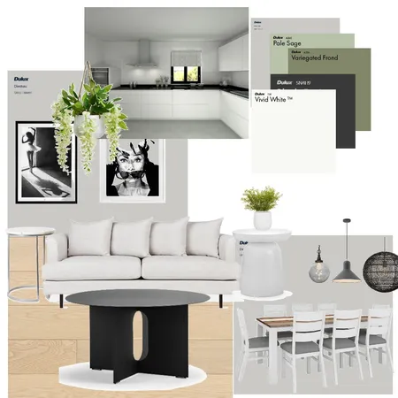 Accented achromatic Interior Design Mood Board by Robert_Designs on Style Sourcebook