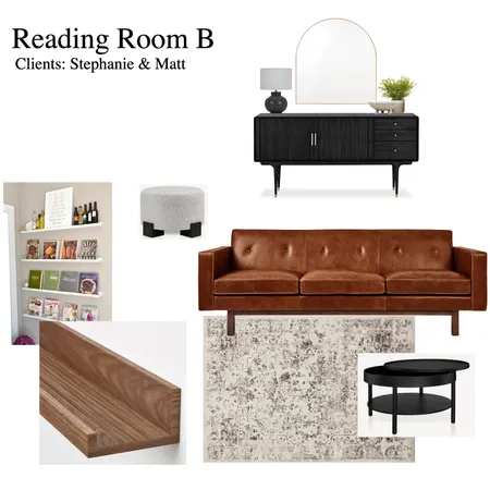 Reading Room B Interior Design Mood Board by jessrhicard on Style Sourcebook
