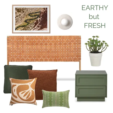 Bedroom: Earthy but Fresh Interior Design Mood Board by Leah Carri Interior Design on Style Sourcebook