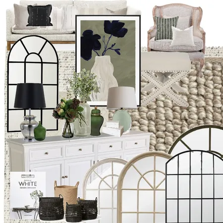 Hamptons Green Interior Design Mood Board by Colette on Style Sourcebook
