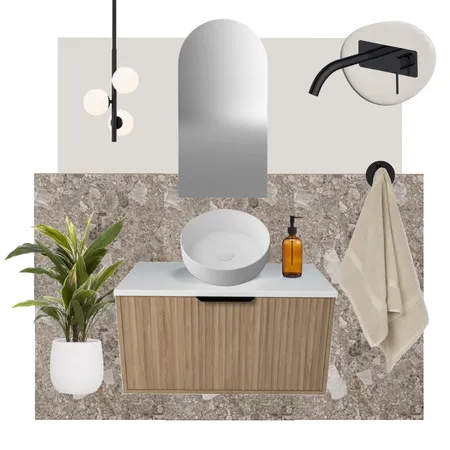 Mood Board Monday - Bao Arch Shaving Cabinet Interior Design Mood Board by The Blue Space on Style Sourcebook