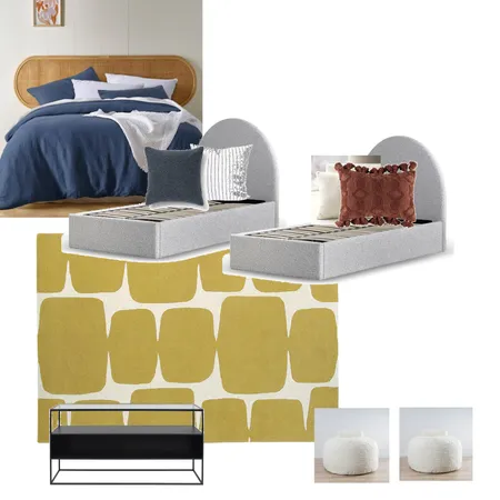 Bagri Boys Bed Interior Design Mood Board by Melissa Atwal on Style Sourcebook