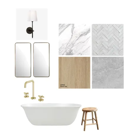 Toronto Master Bathroom Interior Design Mood Board by Aime Van Dyck Interiors on Style Sourcebook