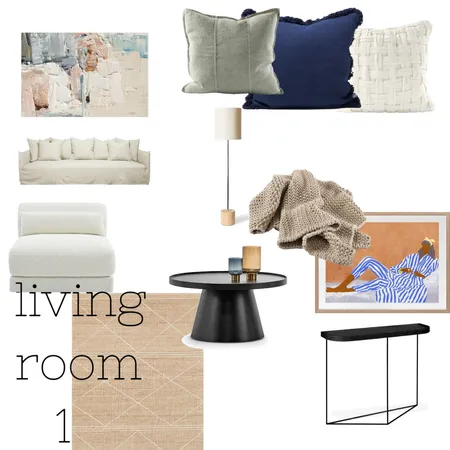 Nicky Living Room - Activity 6 Interior Design Mood Board by renaehunt@icloud.com on Style Sourcebook