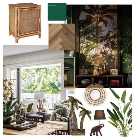 Tropical Interior Design Mood Board by Amber.tickle@hotmail.com on Style Sourcebook