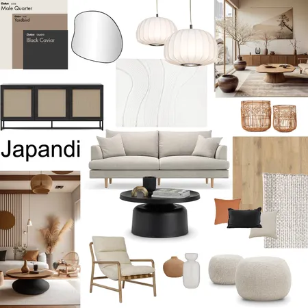 Japandi Interior Design Mood Board by Bianca Morun on Style Sourcebook